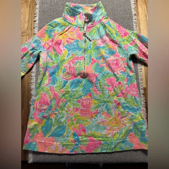 Lilly Pulitzer skipper popover size S - Picture 2 of 9